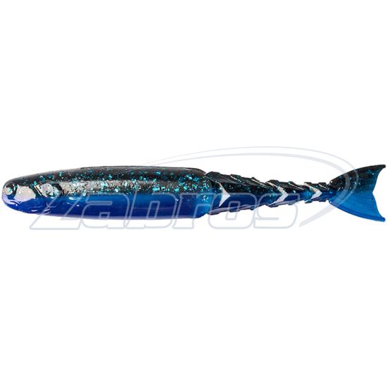 Фото Z-Man ChatterShad, 3,50", 8,9 см, 5 шт, Black/Blue Laminate