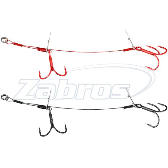 Фото Savage Gear Carbon49 Double Stinger, 1/0, 11,5 см, 16 кг, 2 шт Фото Savage Gear Carbon49 Double Stinger, 1/0, 11,5 см, 16 кг, 2 шт