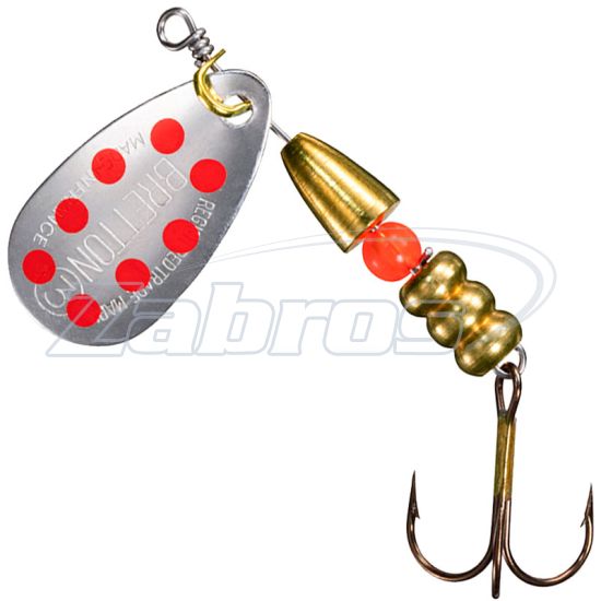 Фото Daiwa Bretton, #1, 3 г, Red/Silver