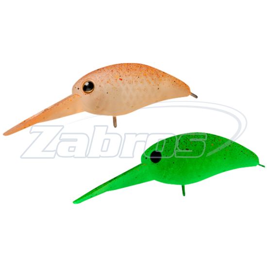 Фото Jackall Panicra DR, 3,2 см, 3,6 г, 2 м, Tackey Glow