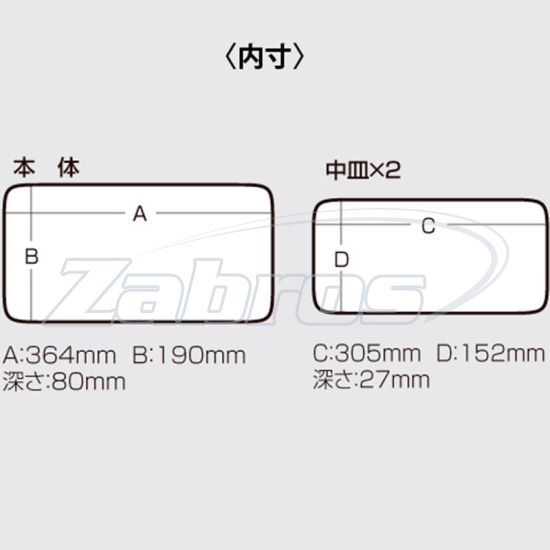 Цена Meiho Versus VS-7030, 39x22x19,5 см