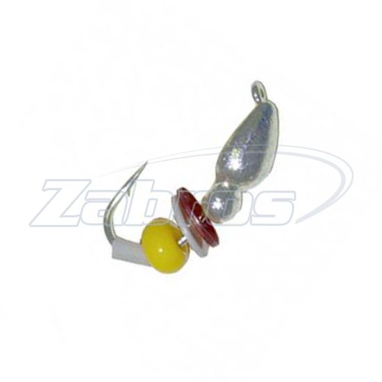 Фото Lucky John Жук с петелькой и бисером, 1,05 г, 4 мм, 5 шт, 4540-S