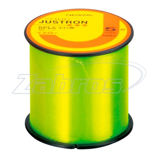 Фото Daiwa Justron DPLS, 0,23 мм, 500 м, Yellow