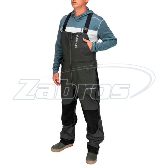 Цена Simms ProDry Fishing Bib, 13049-001-50, XL, Black