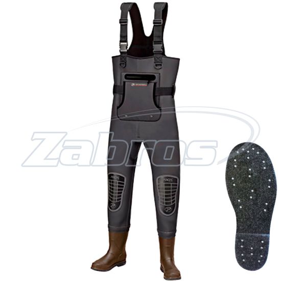 Фото Prox 3D Inner Chloroprene Wader Felt Spike, PX8725, L