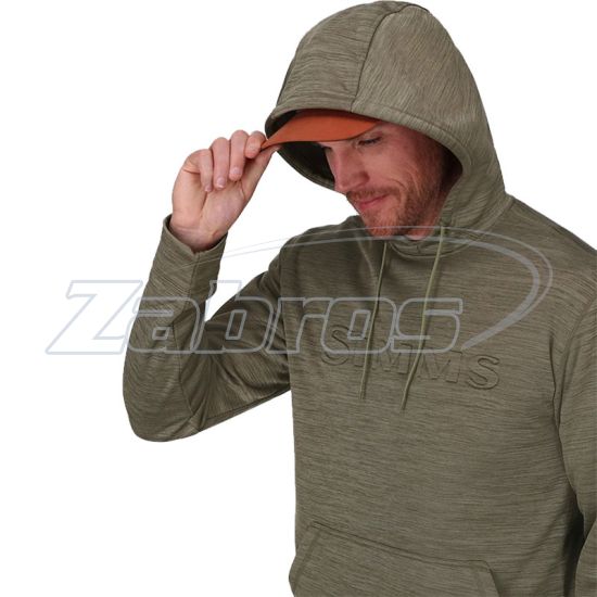 Картинка Simms Challenger Fishing Hoody, 13846, L, Loden Heather