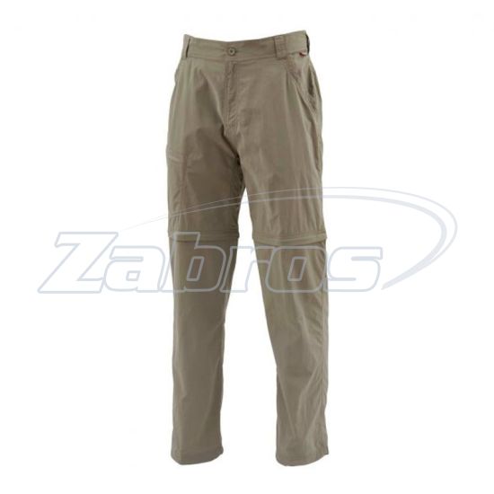 Фото Simms Superlight Zip-Off Pant, 12075-261-50, XL, Tumbleweed