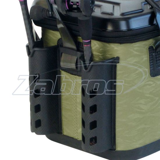 Prox EVA Tackle Bakkan With Rod Holder, PX966236AG, 45x30x22,5 см, Army Green, Киев