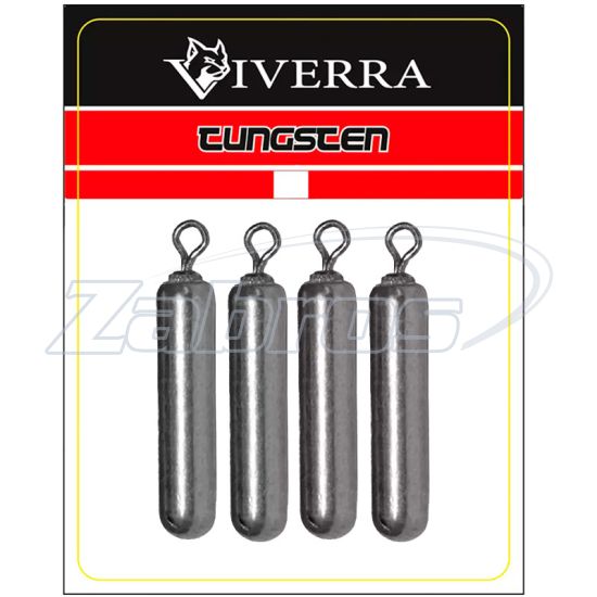 Фотография Viverra Drop Shot, вольфрам, 7 г, 4 шт, Natural