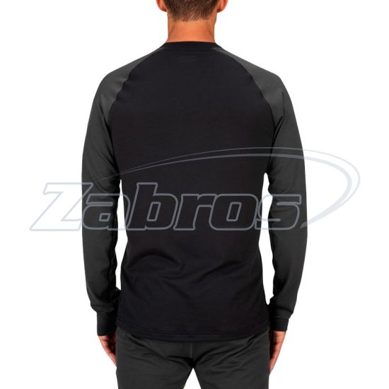 Цена Simms Lightweight Baselayer Top, 13309-001-40, L, Black