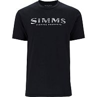 Футболка Simms Shroud Fill Logo T-Shirt, 14276, L, Black, купить, цены в Киеве и Украине, интернет-магазин | Zabros