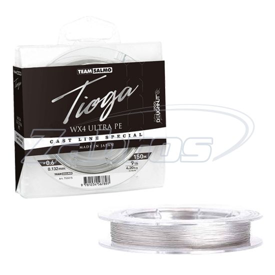 Фото Salmo Tioga Silver Grey, TS5015-013, 0,13 мм, 4,2 кг, 150 м, Gray