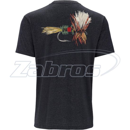 Фотография Simms Let It Fly T-Shirt, 14278-086-50, XL, Charcoal Heather
