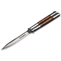 Ніж Boker Magnum Balisong Wood Large, купити, ціни в Києві та Україні, інтернет-магазин | Zabros