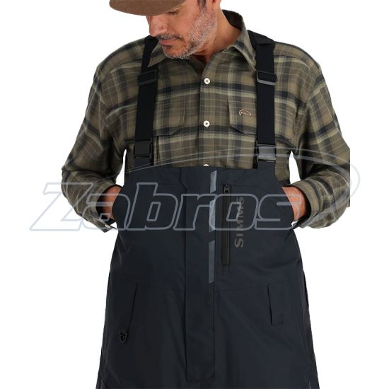 Картинка Simms Challenger Insulated Bib, 14406, XL, Black