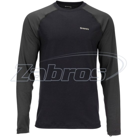 Фото Simms Lightweight Baselayer Top, 13309-001-40, L, Black