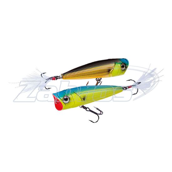 Фотография Воблер Yo-Zuri Sashimi Popper 75F, 7,5 см, 10 г,  м, R1064-CCPT