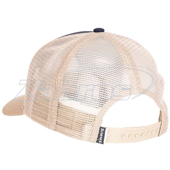 Малюнок Simms Trout Patch Trucker, 13449, Navy