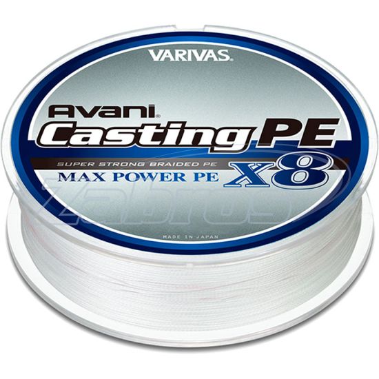 Фото Varivas Avani Casting PE Max Power X8, #2,5, 0,26 мм, 18,1 кг, 200 м