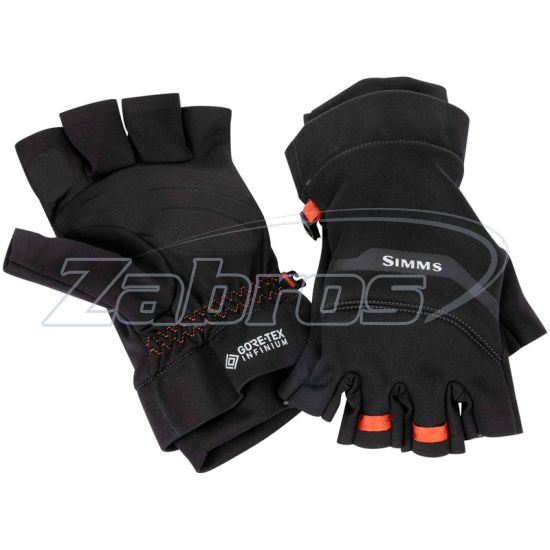 Фото Simms GORE-TEX Infinium Half Finger, 13109-001-40, L, Black