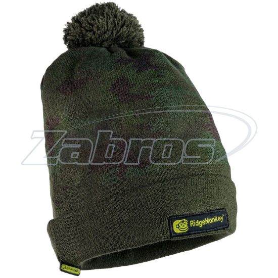 Фото RidgeMonkey APEarel Bobble Beanie Hat, Camo