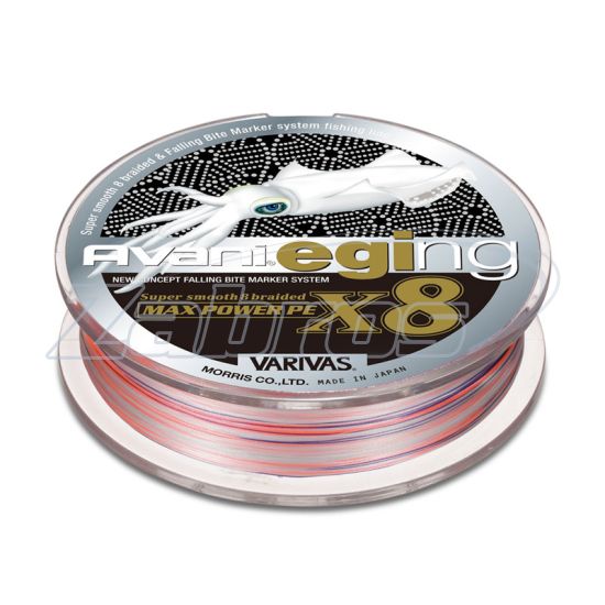 Фото Varivas Avani Eging Max Power PE X8, #0,6, 0,13 мм, 6,525 кг, 150 м
