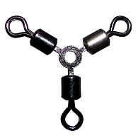 Вертлюжок MiniMax O-Share Three Rolling Swivel, YM-1019-12, 7 кг, 10 шт: купити, ціна, Київ, Україна | Zabros