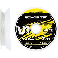 Флюорокарбон Favorite U1 FC, 0,66 мм, 26,87 кг, 7 м, купити, ціни в Києві та Україні, інтернет-магазин | Zabros