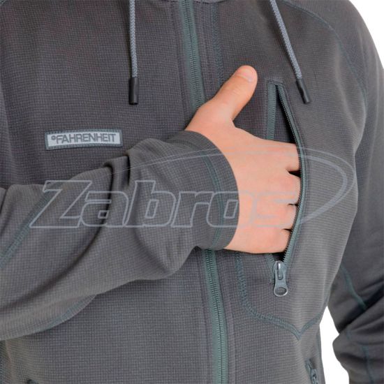 Цена Fahrenheit Hardface Full Zip Hoody, FAHF20002L/L, Grey