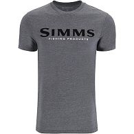 Футболка Simms Logo T-Shirt, 12803, XXL, Athletic Heather: купити, ціна, Київ, Україна | Zabros