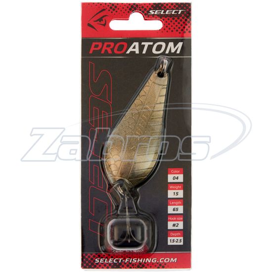 Фотографія Select ProAtom, 15 г, 6,5 см, 04