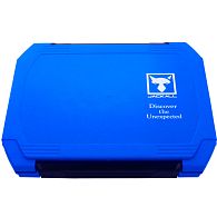 Коробка Jackall 2300D Double Open Tackle Box, 23,4x19,5x4 см, Blue, купить, цены в Киеве и Украине, интернет-магазин | Zabros