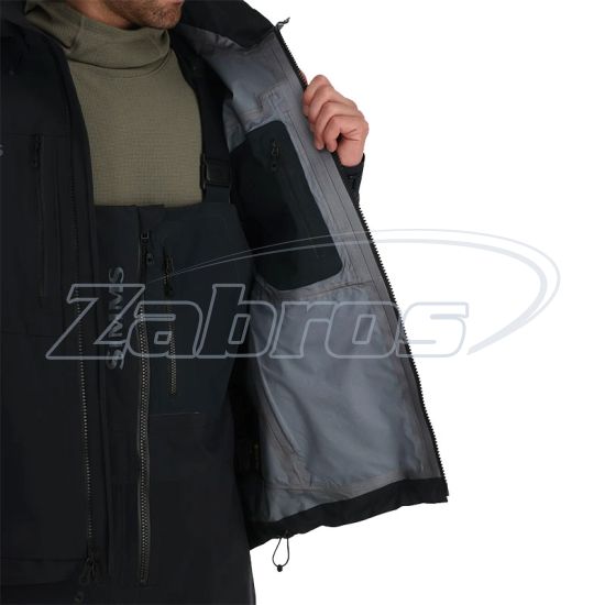 Simms ProDry Fishing Jacket, 13862, L, Black, Київ