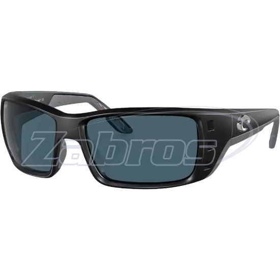 Фото Costa Del Mar Permit, 97963481144, Matte Black, Gray, Polycarbonate