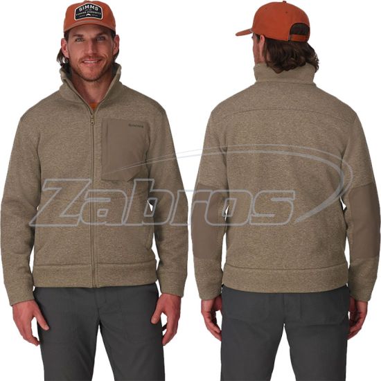 Фотография Simms Harbor Fleece, 14216, L, Sturgeon Heather