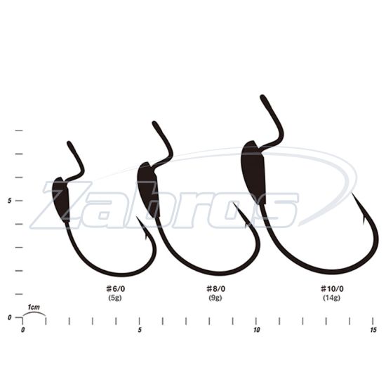 Фотографія Decoy Worm126, Weighted Magnum, 8/0, 3 шт