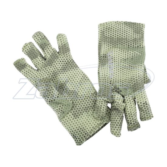 Фото Simms Ultra-Wool Core 3-Finger Liner, 12489-377-20, S, Hex Camo Loden