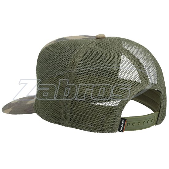 Фотографія Simms 7-Panel Trucker, 13721, Olive