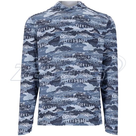 Фото Simms BugStopper SolarFlex Hoody, 13682-1316-20, S, Shroud Selvedge