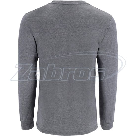Фотография Simms Logo LS Shirt, 13626, L, Athletic Heather