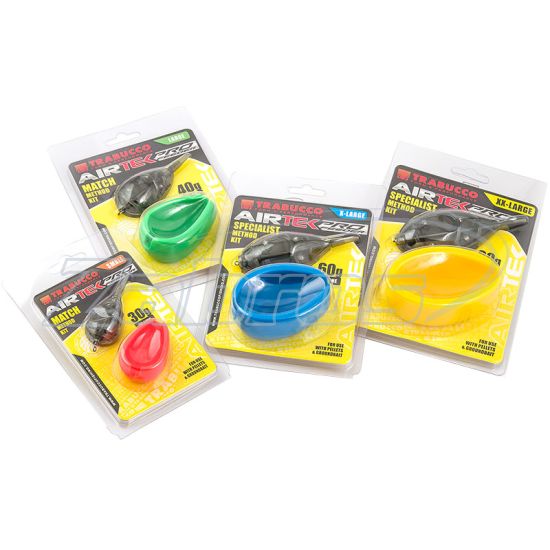 Фотографія Trabucco Airtek Pro Feeder Specialist Method Kit, XL, 60 г
