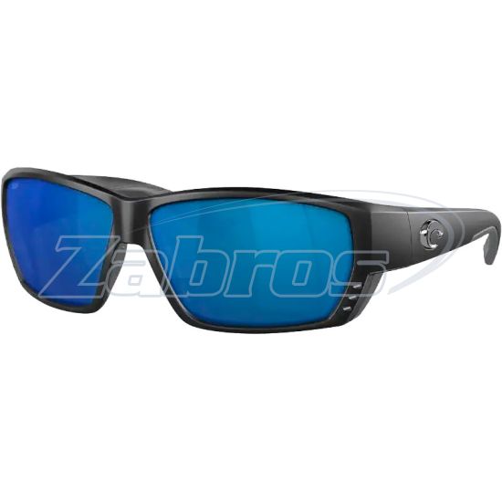 Фото Costa Del Mar Tuna Alley, 97963517010, Matte Black Blue Mirror, Polycarbonate