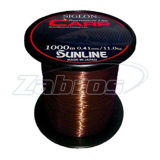 Фото Sunline Siglon Carp, 0,33 мм, 7,4 кг, 1000 м, Brown