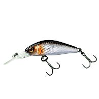 Воблер Jackall D Chubby Minnow 35SP, 3,5 см, 2,7 г, 1,5 м, HL Silver Black, купить, цены в Киеве и Украине, интернет-магазин | Zabros