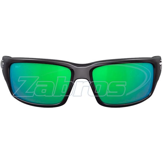 Фотография Costa Del Mar Fantail, 97963517249, Matte Black Green Mirror, Polycarbonate