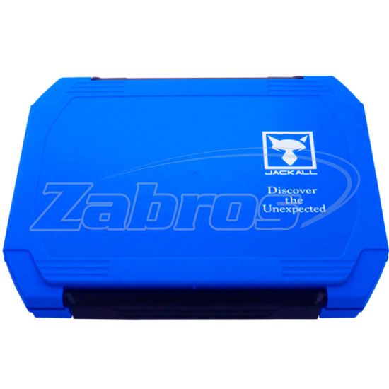 Фото Jackall 2300D Double Open Tackle Box, 23,4x19,5x4 см, Blue Фото Jackall 2300D Double Open Tackle Box, 23,4x19,5x4 см, Blue