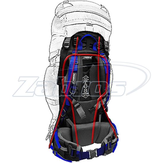 Фотографія Terra Incognita Vertex 100, Blue/Grey