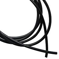 Кембрик силиконовый Fladen Silicon Rig Tube, 15-2112-10, 100 см, 1 мм, Black