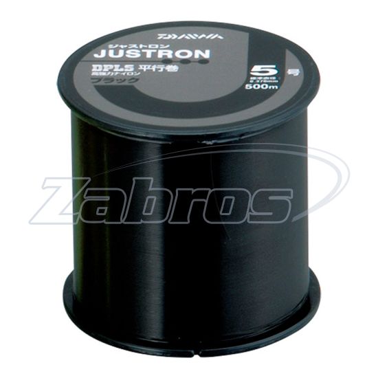 Фото Daiwa Justron DPLS, 0,26 мм, 500 м, Black