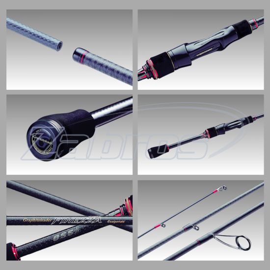 Фотография Graphiteleader Super Finezza Esagonale, GOSFES-762UL-T, 2,29 м, 0,6-8 г
